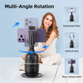 P03 Gimbal Stabilizer 360 Rotation Follow Focus Auto Face Tracking Tripod Desktop Cell Phone Holder for Live/Photo