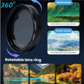 Magnetic Phone CPL Magnetic Anti-Reflection Polarizer Filter Optical Coating Starry Light HD Photography Polarizing Lens