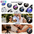 ZNP N03 TWS Bluetooth Earbuds, Bluetooth 6.0, LED Smart Touch Control, Lightweight In-Ear Design, IPX5 Waterproof, Suitable for Gaming, Office Work, Sports, Studying, and Voice Calls, Built-In Microphone