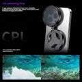 Magnetic Phone CPL Magnetic Anti-Reflection Polarizer Filter Optical Coating Starry Light HD Photography Polarizing Lens