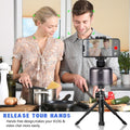 Apai Genie Ii - Auto Tracking Smartphone Holder - Handsfree Face Tracking Camera Stand - Smart Selfie Stick 360° Rotation for Live Stream, Videos and Photos Black