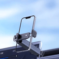 Tekvyn FoldGrip collapsible telescopic phone holder with adjustable 360° rotation, showing the flexible extendable bracket and secure grip.