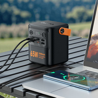 Hoco Pro 80000mAh power bank with fast charging cable