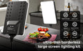 Tekvyn LED panel light kit with adjustable tripod stand, compact lighting solution for photography or videography.