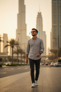 Tekvynstore wireless Bluetooth sunglasses with built-in speakers, stylish glasses with audio headset functionality.